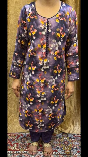 Twilight Bloom Kurti Set