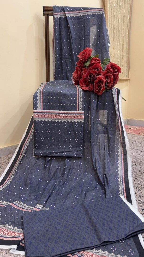 Ajrak-e-Shab (Unstitched Suit)